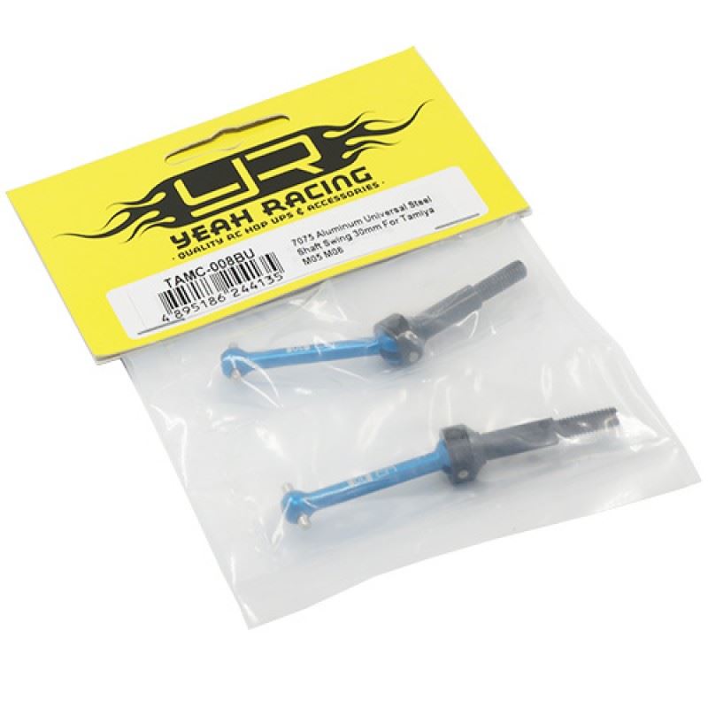 Yeah Racing 7075 Aluminum Universal Steel Shaft Swing 30mm For Tamiya M05 M06 MF01X