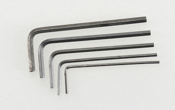 Gplanes Short Imperial Hex Wrench Set (5)