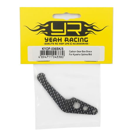 Yeah Racing Carbon Gear Box Brace For Kyosho Optima Mid