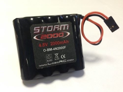 STORM RX NiMH 4.8V AA 2000mAh Flat