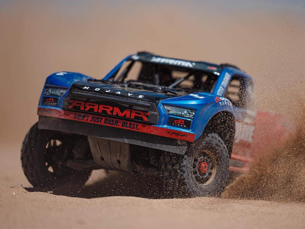 Arrma 1/8 Mojave 4X4 4S Blx Desert Truck Rtr, Blue