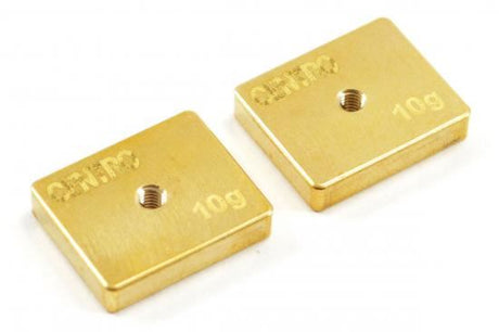 CENTRO PRECISION BRASS 10G BALANCING WEIGHTS (PR)