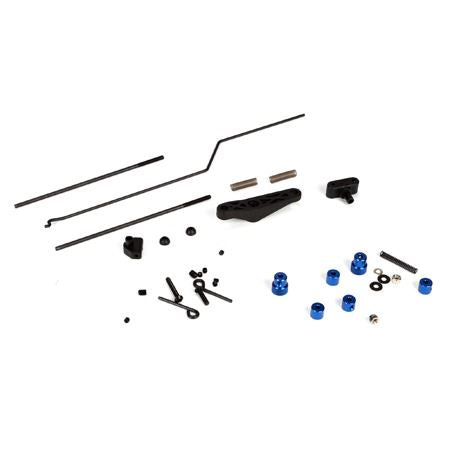 Losi Throttle/Brake Linkage Set: 5IVE-T, MINI WRC (LosiB5901)