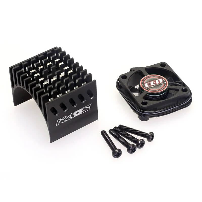 Cen Aluminium Heatsink Black (1/8Th Puma Rally1)