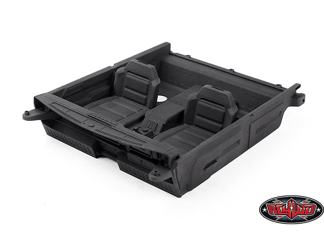 Rc4Wd Detailed Interior Cab W/Rear Deck Cover For Traxxas Trx-4 2021 Ford Bronco