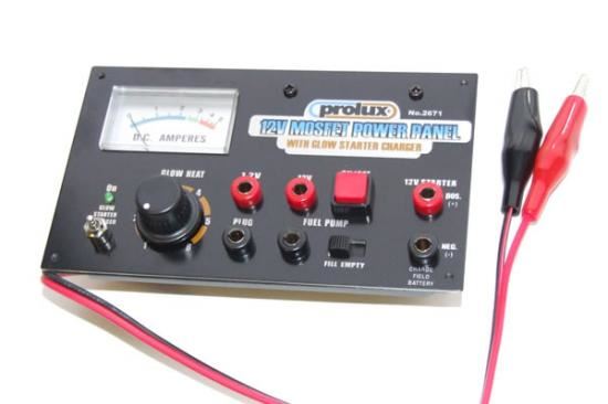 PROLUX 12V POWER PANEL W/GLOW START CHARGER