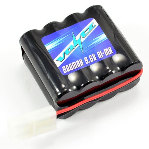 Voltz Hobby 9.6V 800Mah Aa Hump Pack Battery W/ Tamiya Plug (He00014)