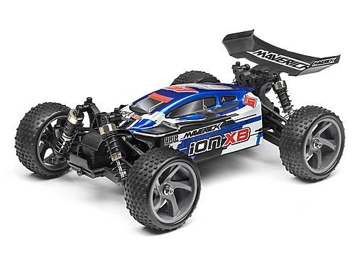 Maverick Clear Buggy Body With Decals (Ion Xb)