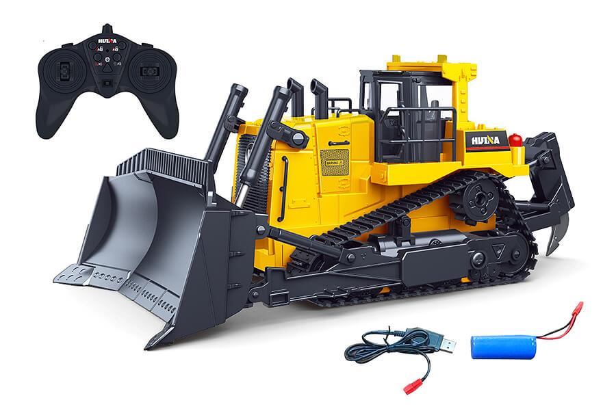 HUINA 1/16 2.4G 11CH RC HEAVY BULLDOZER