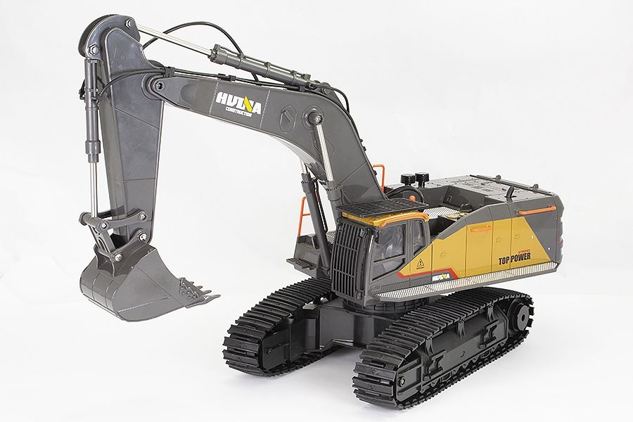 Huina 1/14Th Rc Excavator 2.4G 22Ch W/Die Cast Cab, Bucket