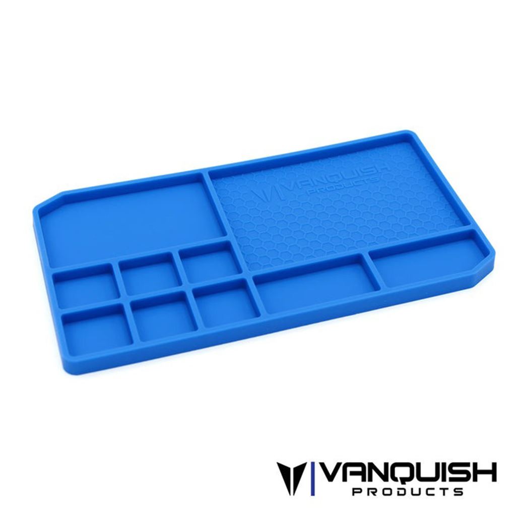 Vanquish Rubber Parts Tray - Blue