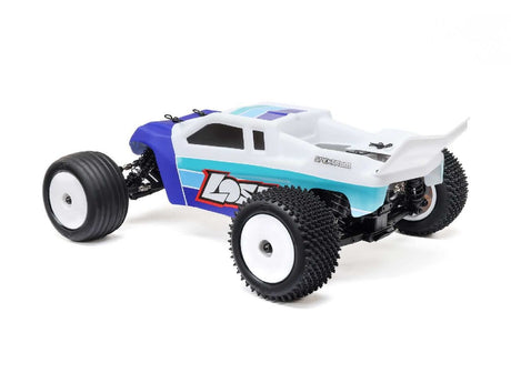 Losi 1/18 Mini-T 2.0 V2 2Wd Stadium Truck Brushless Rtr Blue