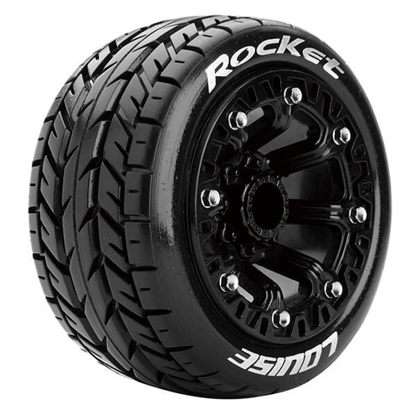 LOUISE RC ST-ROCKET 1/16 SOFT BLACK TRX 1 16 E-REVO FR & R