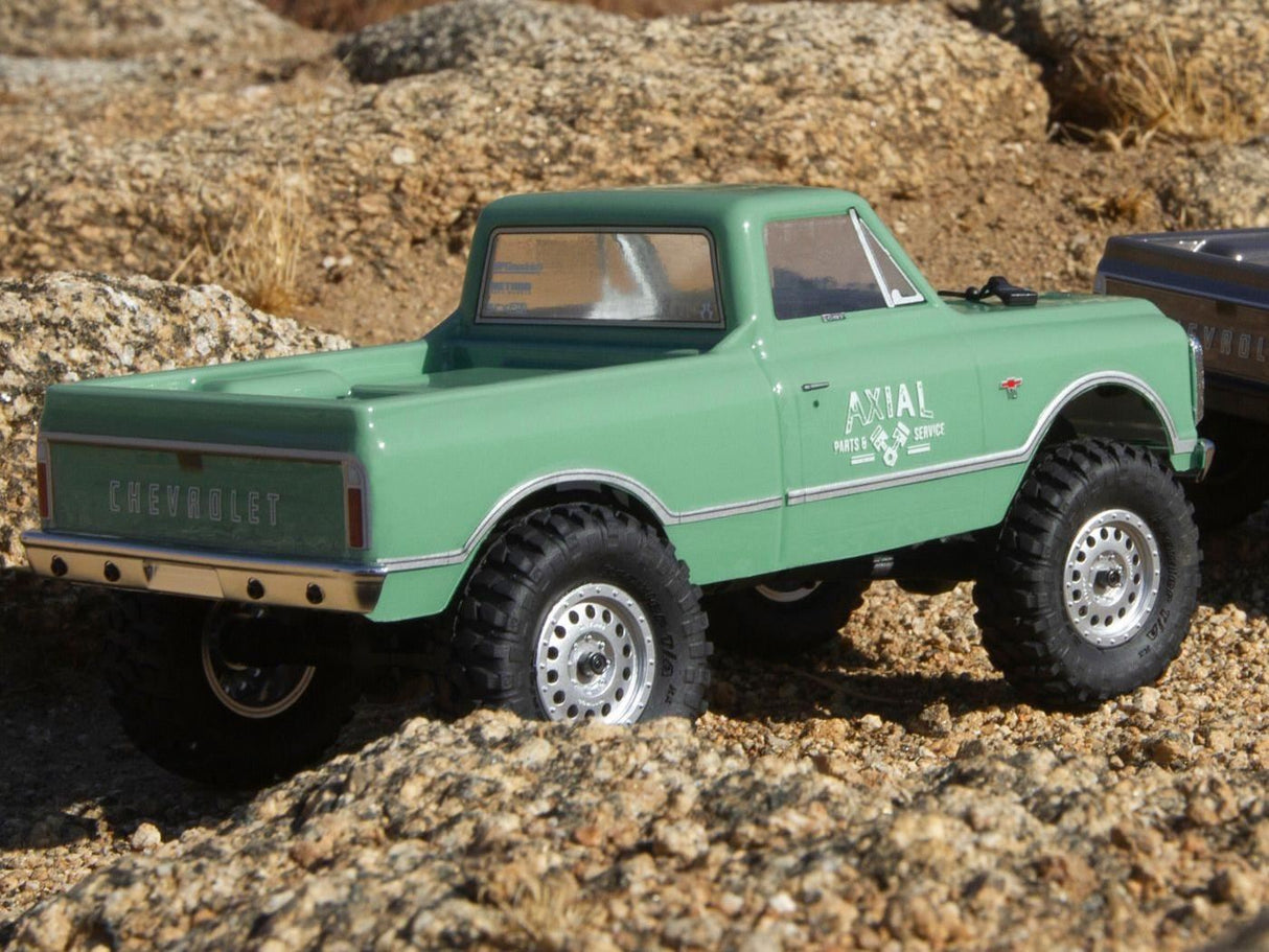 Axial 1/24 SCX24 1967 Chevrolet C10 4WD Truck Brushed RTR - Green