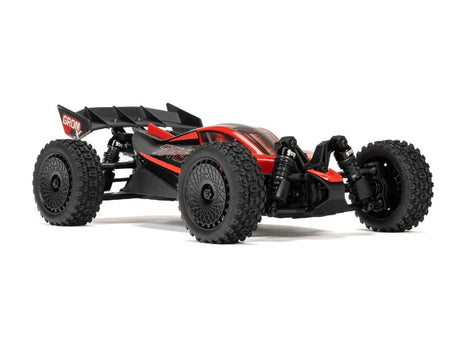 Arrma 1/18 Typhon Grom 223S Blx 4X4 With Batt/Charger Red