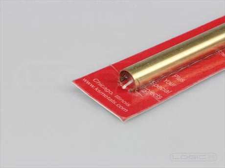 K&S Brass Tube 8.73 x 305mm (11/32 x 12")