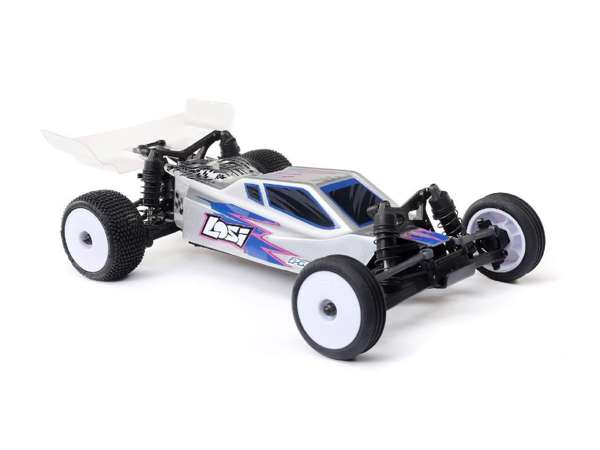 Losi 1/24 Micro-B 2Wd Buggy Rtr Silver