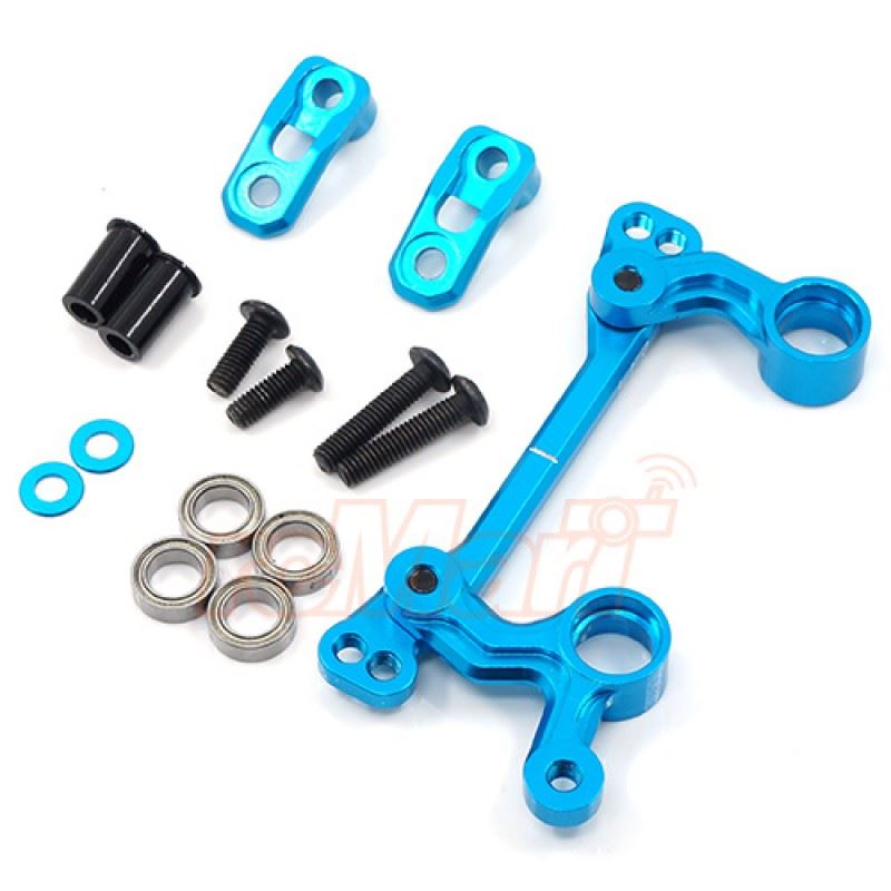 Yeah Racing Aluminum Steering Set w/ Ball Bearing For Tamiya M05 M06