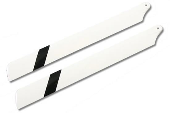 PRO3D FIBRE GLASS ROTOR BLADE 205mm FOR ELEC 250 HELI