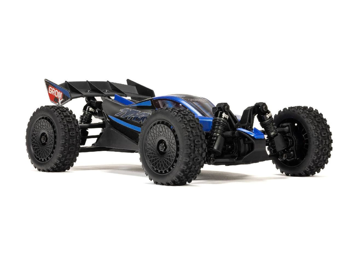 Arrma 1/18 Typhon Grom 223S Blx 4X4 With Batt/Charger Blue