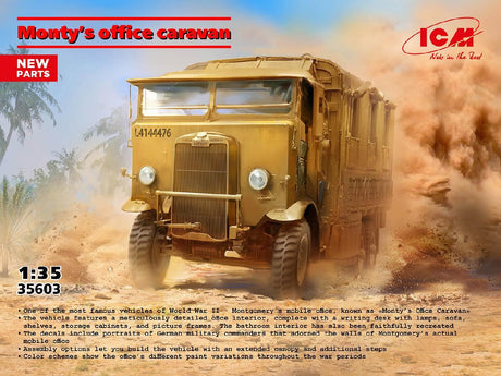 Icm Monty'S Mobile Office Caravan