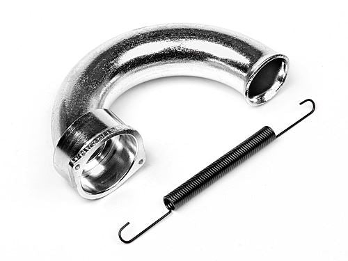 HPI Exhaust Header (Silver)