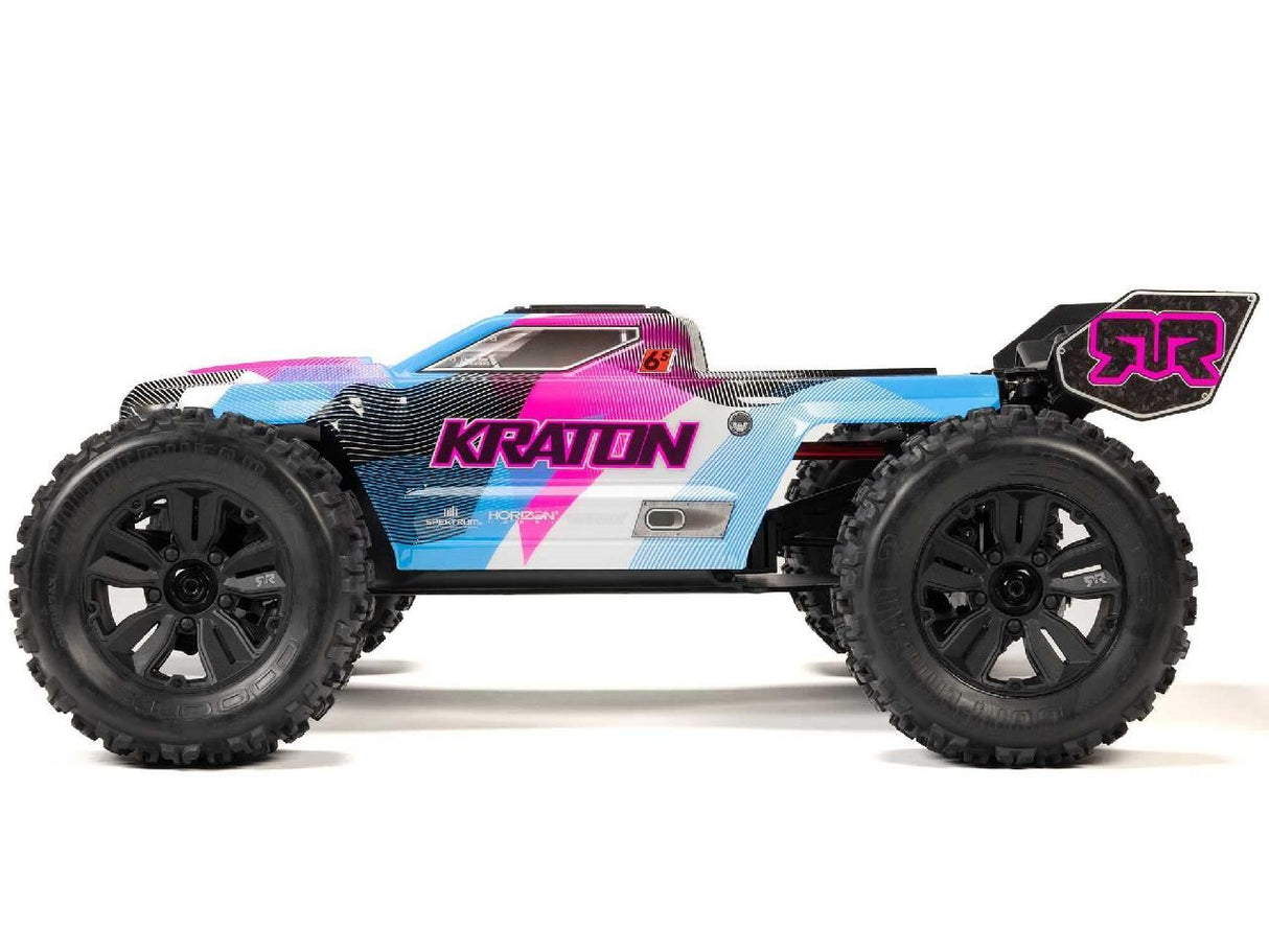 Arrma 1/8 Kraton 6S V6 4X4 Blx Speed Monster Truck Rtr Pink