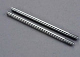 TRAXXAS Shock shafts, steel, chrome finish (xx-long) (2)