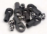 TRAXXAS Rod ends, long (6)/ hollow ball connectors (6)