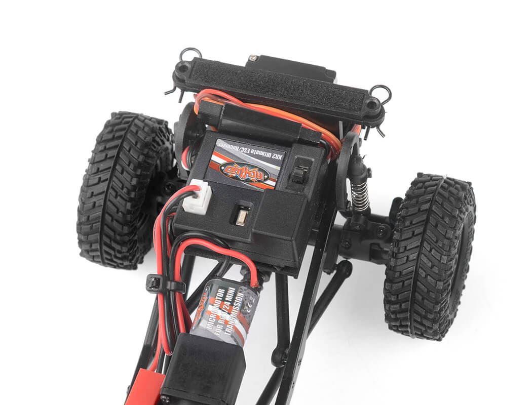 RC4WD 1/24 TRAIL FINDER 2 RTR W/ MOJAVE II HARD BODY SET (RED)