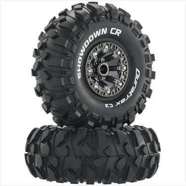 Duratrax Showdown Cr C3 Mounted 2.2 Crawler Black Chrome (2)