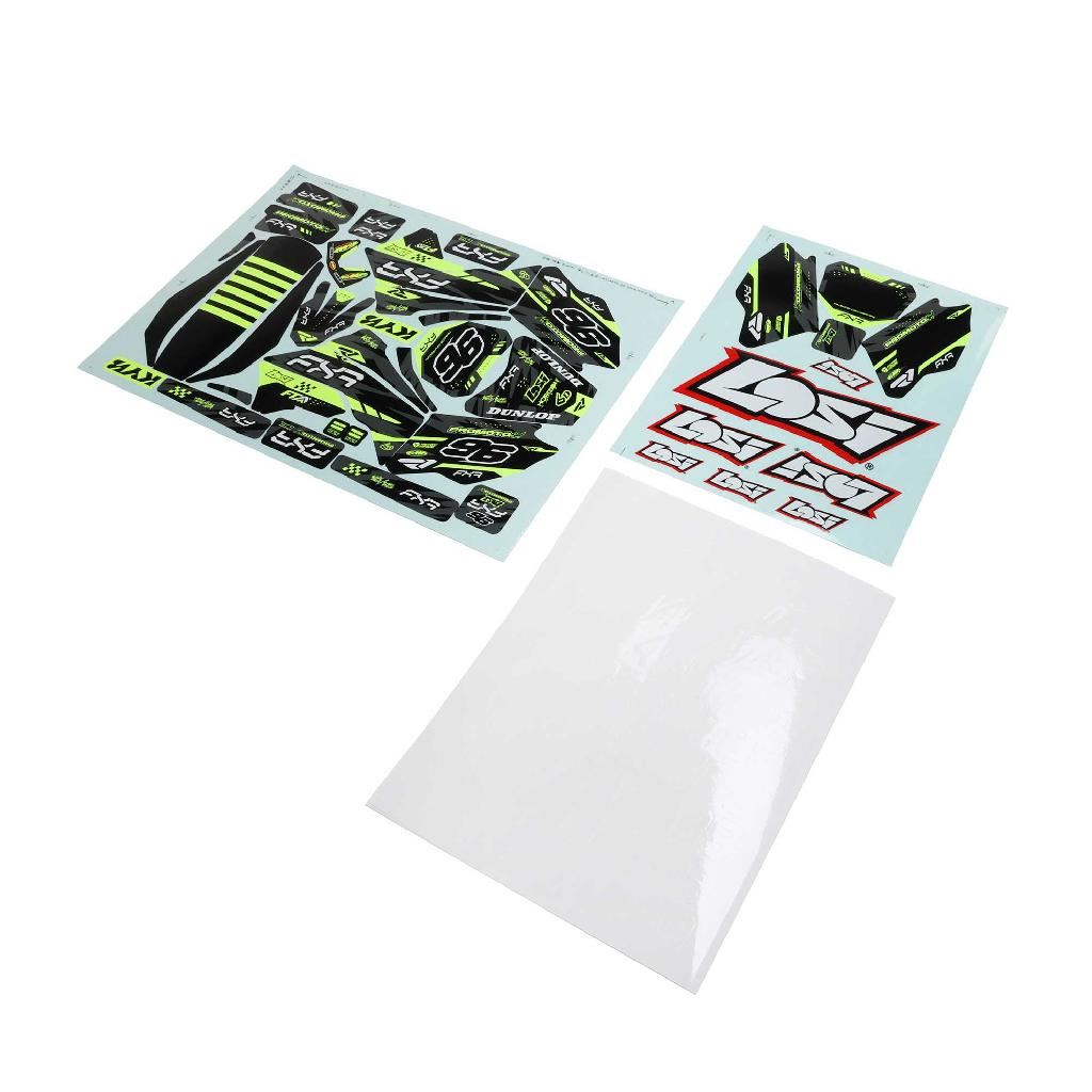 Losi Supermoto Fxr Graphics Wrap Kit: Promoto-Sm