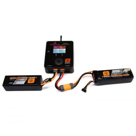 Spektrum 5000mah 2S 7.4V Smart LiPo 30C: Hardcase, IC5 (SPMX50002S30H5)