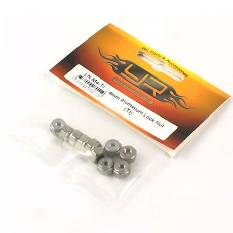 Yeah Racing 4mm Aluminium Lock Nut (TI)