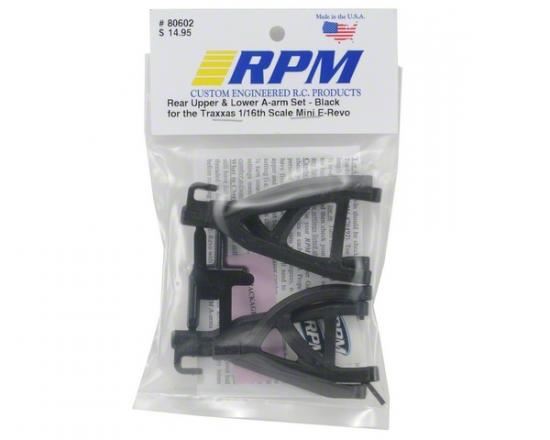 Rpm Traxxas 1/16Th E-Revo Rear A-Arms Black