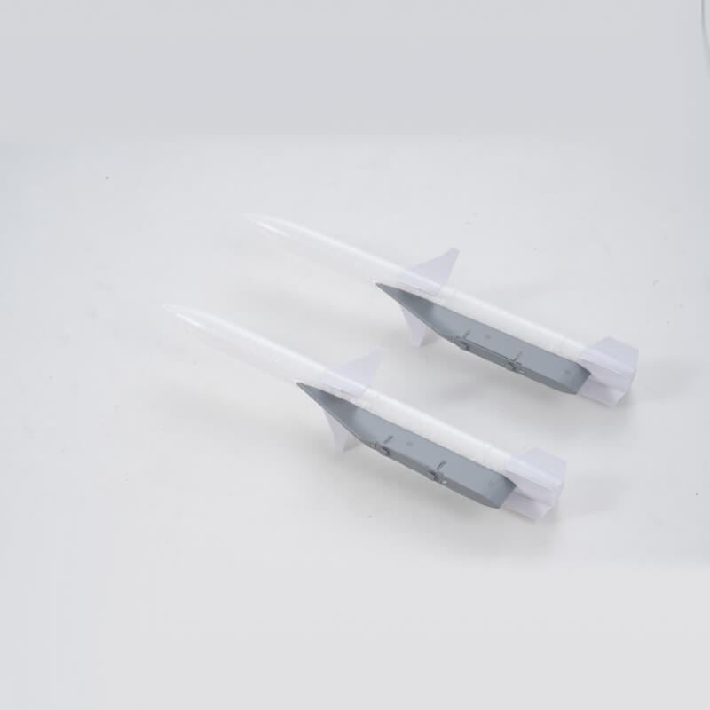 Fms 64Mm F-16 Missile Set (Left & Right) - Grey