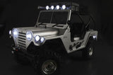 Killerbody Warrior 1/10 Crawler Finished Silver Body -