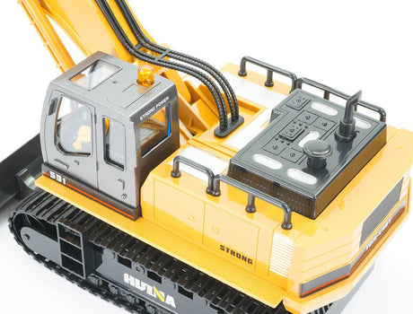 HUINA 1/16 SCALE RC EXCAVATOR 2.4G 11CH w/DIE CAST BUCKET