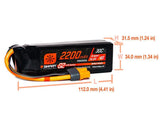 Spektrum 2200mAh 4S 14.8V SMART G2 30C IC3 -