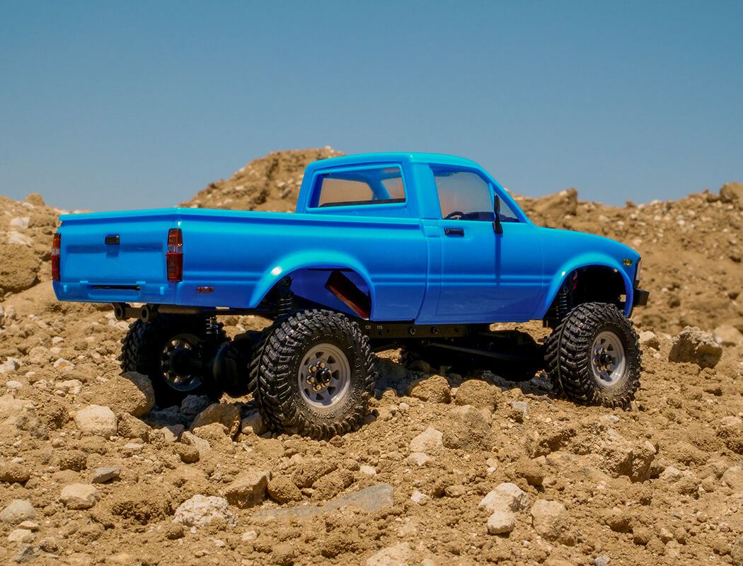 RC4WD 1/24 TRAIL FINDER 2 RTR W/ MOJAVE II HARD BODY SET (BLUE)