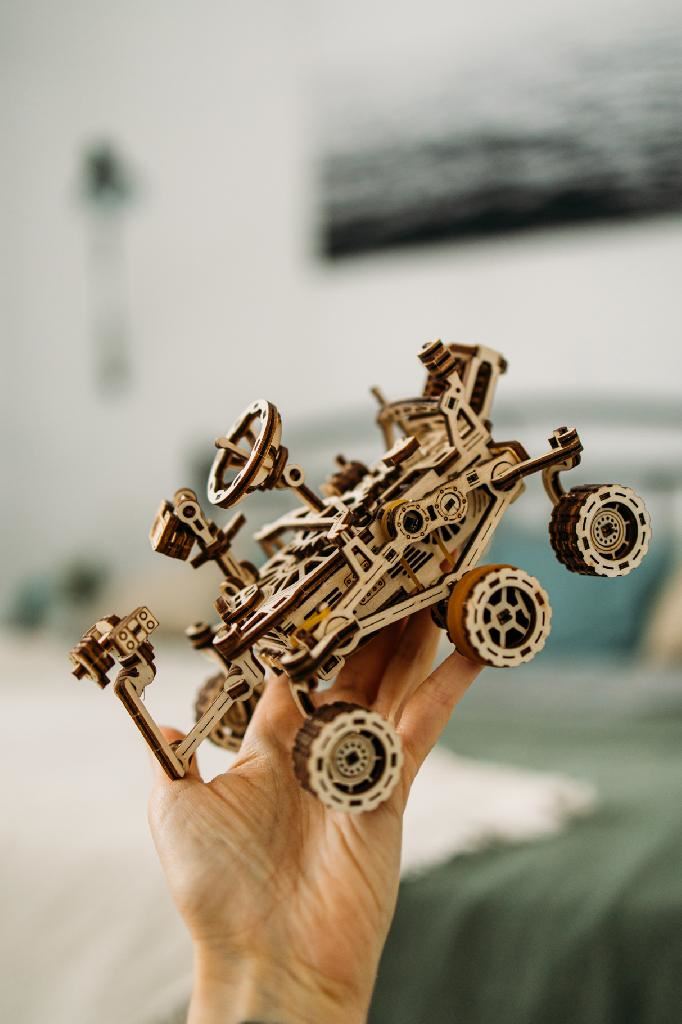 Wood Trick Mars Rover