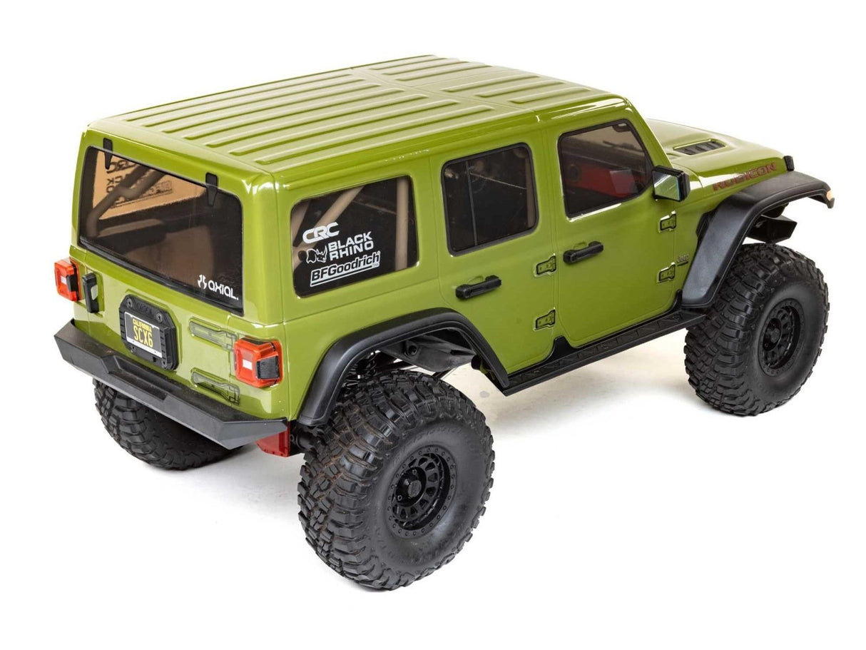 Axial 1/6 SCX6 Jeep JLU Wrangler 4WD Rock Crawler RTR: Green