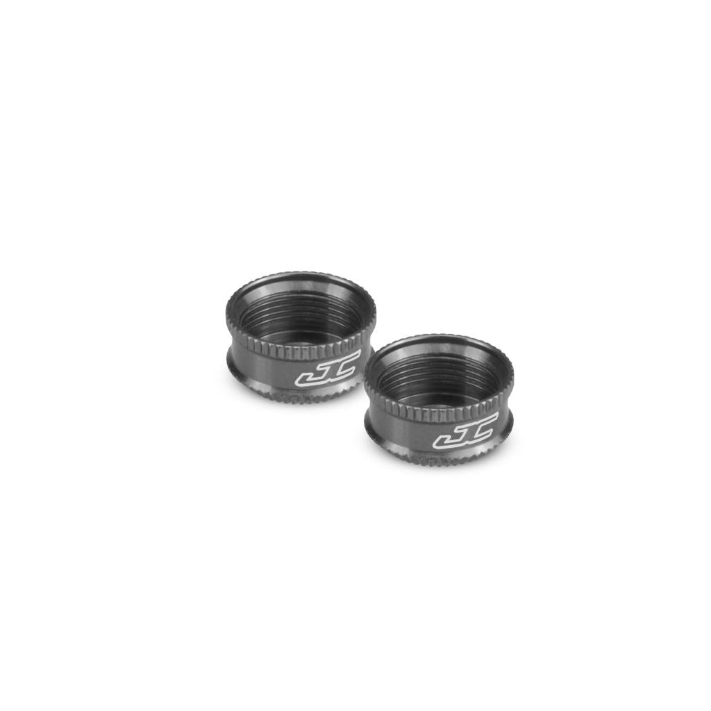 JConcepts-Fin, VCS Shock Bottom Cap - Black