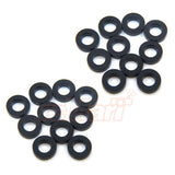 Yeah Racing Aluminum M3 Flat Washer 1.5mm 20pcs Black