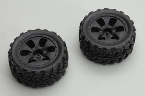 Ripmax Wheel/Tyre Assy (2Pcs) - Husky