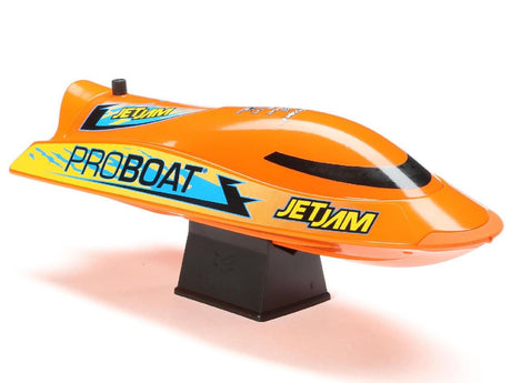 ProBoat Jet Jam V2 12in Self-Righting Pool Racer Brushed RTR, Orange