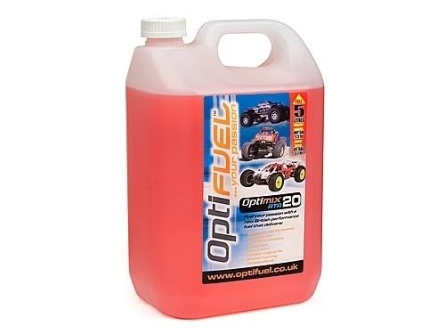 Optifuel Optimix RTR 20% Nitro Car Fuel 5 Litres