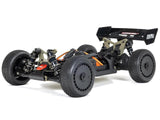 Arrma 1/8 TLR Tuned TYPHON 6S 4WD BLX Buggy RTR, Red/Blue