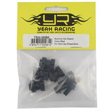 Yeah Racing Aluminum Hex Adaptor 15mm Offset For 12mm Hex Wheels Black