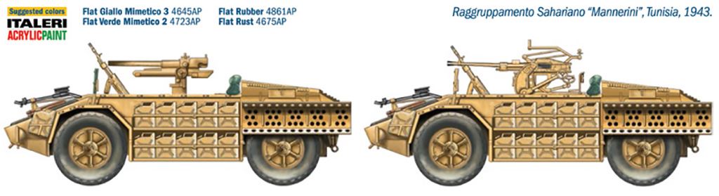 Italeri AS 42 Sahariana RR